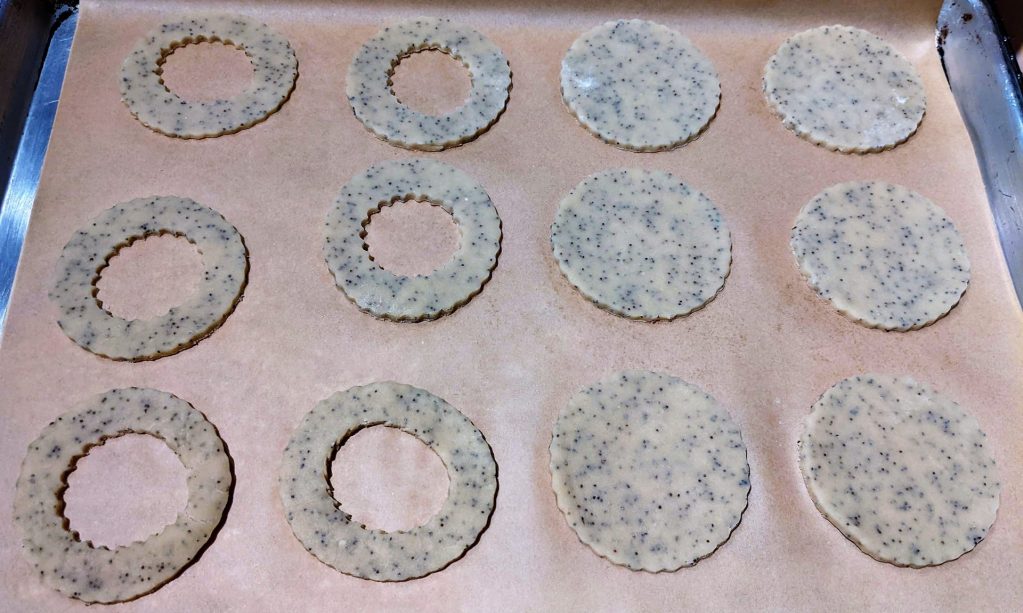 Poppy Seed Window Cookies Lisa and Frances Cook Poppy Seed Window Cookies